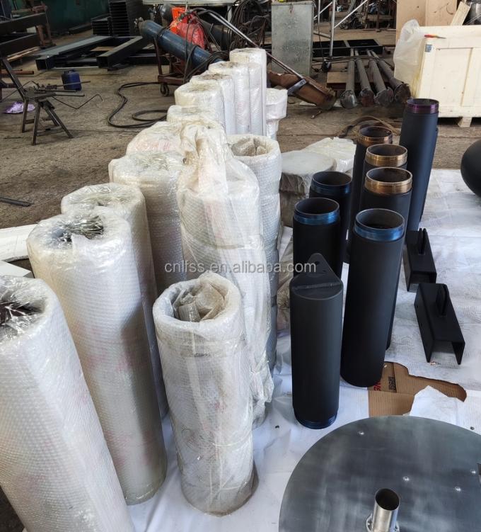 مدفأة غازية ثلاثية الجوانب الأوروبية أسود متطاطي غاز بروبان غاز طبيعي مدفعات غاز الكربون الفولاذ 7