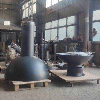 Indoor Hanging Fireplace Modern Suspended Rotating Wood Burning Stove with Diameter Options and Carbon Steel Material for Heating