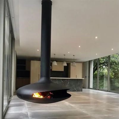 fireplace indoor luxury indoor fireplace rotating spherical fireplace suspended wood burning stove