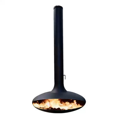 contemporary  steel burning stove for hotels hanging suspended stove wood  indoor hanging fireplace carbon fireplace