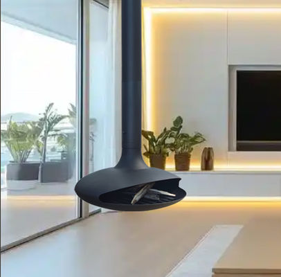 stove fireplace carbon steel burning stove for hotels indoor hanging fireplace contemporary